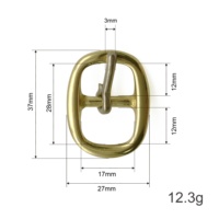 Boucle de ceinture en laiton sur mesure, vente en gros d'usine, pour accessoires de quincaillerie canine
