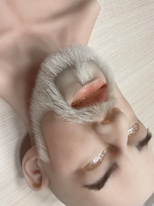 <span class=keywords><strong>Ultra</strong></span>-réaliste Halloween hommes Silicone visage couverture rapide-transformer Cosplay homme <span class=keywords><strong>masque</strong></span> barbes Crossdresser poitrine forme - Product Image 4