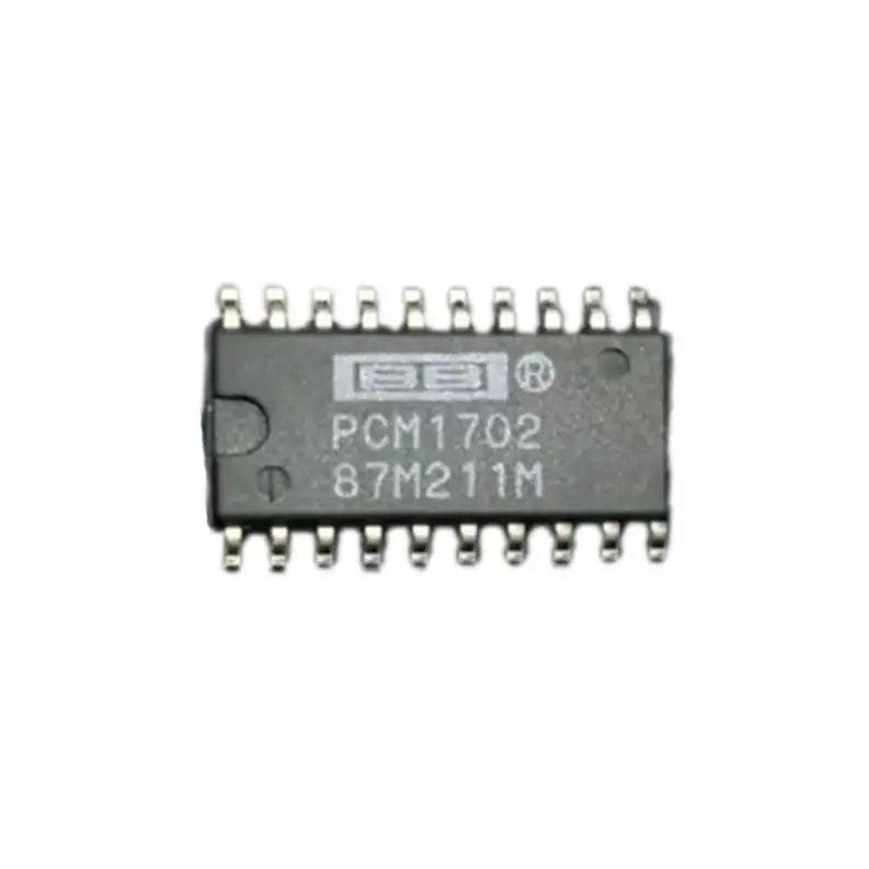 IC dekoder Audio konverter Digital ke Analog, PCM1702 PCM1702U sirkuit terpadu