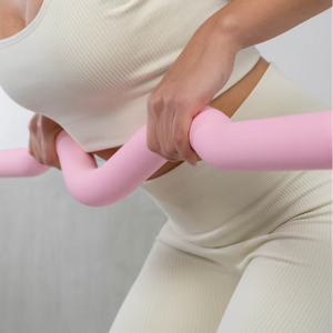 Barres de musculation d'usine d'origine 15 lb 25 lb, barres de musculation avec surface en silicone souple et <span class=keywords><strong>barre</strong></span> d'exercice en acier solide - Product Image 1