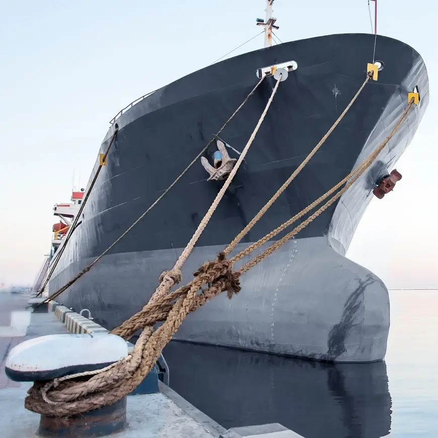 Corde de traction UHMWPE à 12 brins, de haute résistance pour marine, d'amarrage et treuil