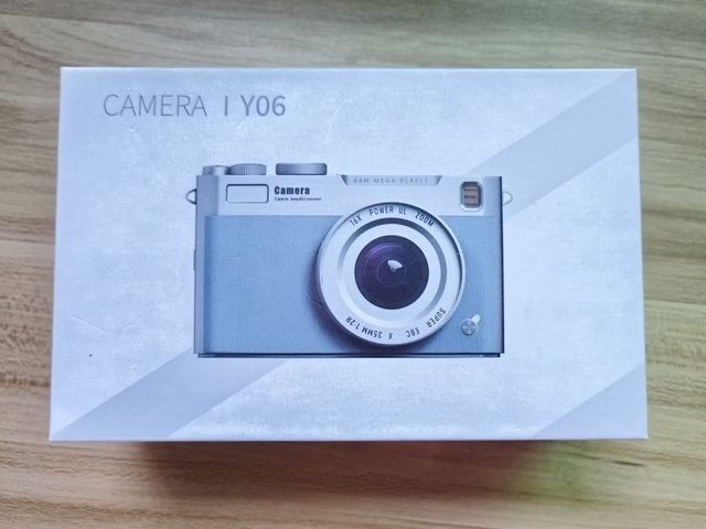 Y06 Camera - Digital High-Definition Video Photography Retro Camera with CCD Sensor - Student Model with Flip Screen