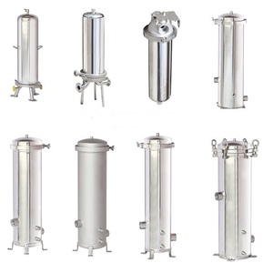 Boîtier de filtre à eau industriel en acier inoxydable pour le traitement de l'eau 7 noyaux 40 pouces - Product Image 5