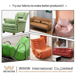 Silla de PU texturizada de colores brillantes, Material de cuero, casa, muebles <span class=keywords><strong>para</strong></span> el hogar, microfibra PU, <span class=keywords><strong>polipiel</strong></span> Artificial <span class=keywords><strong>para</strong></span> tapicería - Product Image 4