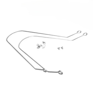 Juego de soporte para guardabarros de bicicleta gorda, alas de Bicicleta eléctrica de aleación de aluminio, pieza de Bicicleta de nieve, 20x4,0, 26x4,0 pulgadas, Accesorios para Bicicleta - Product Image 1
