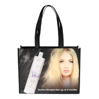 Sac en PP non tissé laminé avec impression de logo en couleurs personnalisées pour les restaurants, les hôtels, les mariages, les supermarchés, les promotions