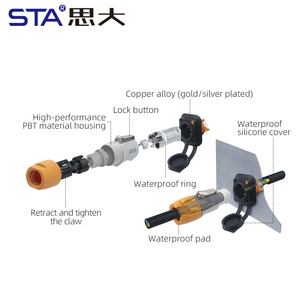 Không thấm nước chuyên nghiệp 3 pins 20A powercon Cáp nối cắm cho âm thanh Màn hình LED kỹ thuật số biển hiển thị ánh sáng sân khấu - Product Image 2