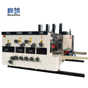 Tốt <span class=keywords><strong>flexo</strong></span> máy in slotter ROTARY Die Cutter với Stacker nhỏ Máy in mini slotter in ấn Báo Chí cho hộp trái cây nhà sản xuất - Product Image 4