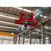 Kaldırma İnşaat Vinci Standlı Vinç 5 Ton 3 Ton CD Md Elektrikli Vinç 110v 220v