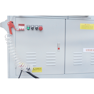 Machine de découpe de plaques d'aluminium JUNDE à affichage numérique, 2,25 kW, 90 degrés, pour tôles d'aluminium - Product Image 4