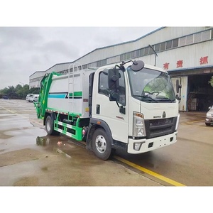 Camion compacteur de déchets Sinotruck Howo 6M3 de type compression, fabriqué en Chine - Product Image 3