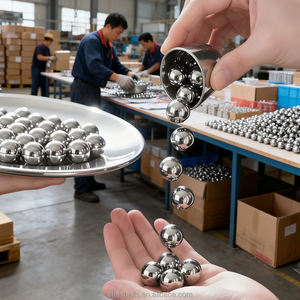 Venta directa de fábrica, <span class=keywords><strong>2.381mm</strong></span>, 3/16 pulgadas, bola de acero inoxidable, acabado pulido de dureza HRC20-39 para maquinaria de grado alimenticio - Product Image 2