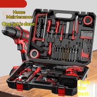 Taladro Eléctrico Multifuncional, Destornillador, Taladro Tipo Pistola, Batería de Litio Recargable, Juego de Herramientas Eléctricas para el Hogar, China, para Bricolaje