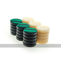 Bela-blocs de contrôleur Backgammon, pierres en acrylique, taille personnalisée, pour jeu de société