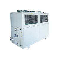 Refroidisseur d'eau refroidi par air CE standard 20hp pour mélangeur de réservoir à enveloppe de refroidissement
