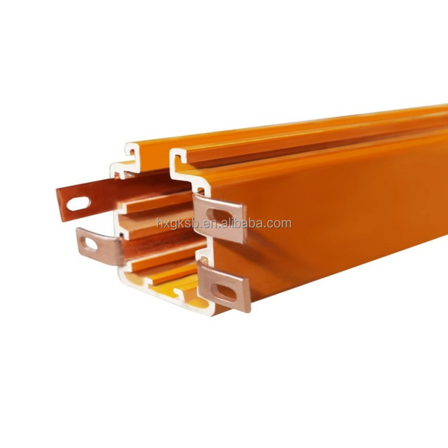High Quality 100A Insulation Enclosed Overhead Crane Busbar Power Rail Conductor Bus Bar Systems