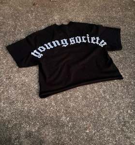 Camiseta Holgada de Algodón con Estampado en Serigrafía, Hombros Caídos, Diseño Sólido, Venta al Por Mayor - Product Image 3