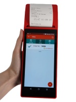 Terminal de point de vente Android à écran tactile avec système de point de vente pour la commande de repas en ligne