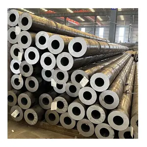 Precio de tubería de acero de bajo carbono sin costura Stpg370 por metro tubería de acero estructural de aleación