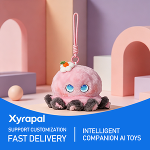 Peluche Poulpe Mignon AI Compagnon Émotionnel avec Dialogue ChatGPT via Application - Jouet Éducatif pour Adolescents et Adultes, Anti-Stress Pondéré, ODM - Product Image 1