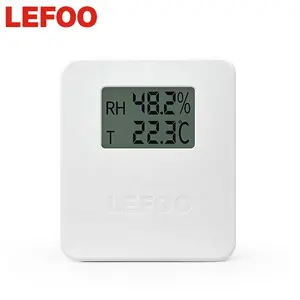 Настенный датчик температуры и влажности воздуха LEFOO для обнаружения влажности и температуры в офисе