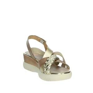 Sandalo con Zeppa da Donna Porronet 7040 Taupe - Product Image 5