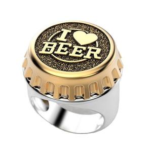 Shopify Anillo de moda transfronterizo de Estilo Vintage para hombre Joyería artesanal pesada Anillo de dedo dominante Venta al por mayor Venta caliente - Product Image 5