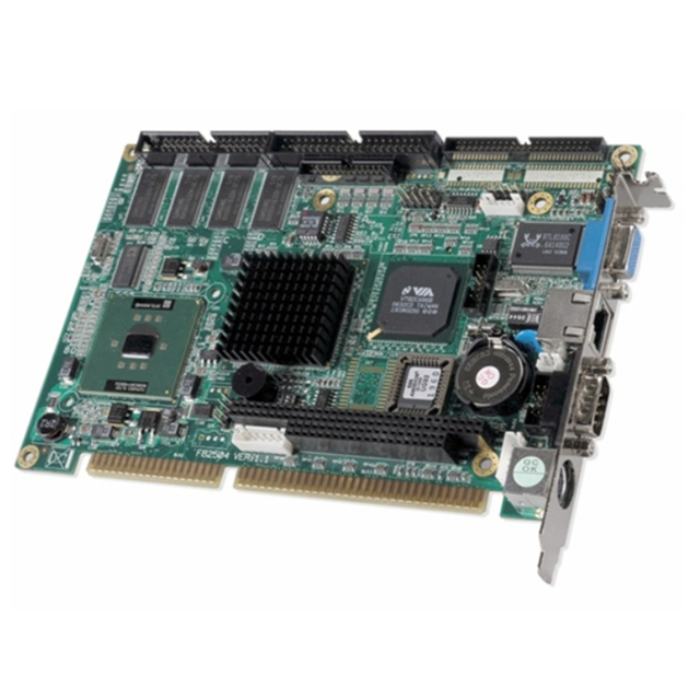 VIA VT8601T+VT686B Chipset Half-sized Industrial Motherboard 400MHz CPU 32M RAM ISA Fanless SATA Hard Drive Interface New Unused