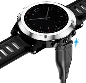 Câble de charge rapide USB Type-C 2 en 1 pour <span class=keywords><strong>Garmin</strong></span> Forerunner 570 970 <span class=keywords><strong>Fenix</strong></span> 8 7 <span class=keywords><strong>Pro</strong></span> <span class=keywords><strong>6</strong></span> 7X 7S Venu, cordon de charge rapide en nylon pour montre - Product Image 6