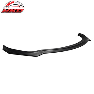 Compatible con Hyundai Elantra 2019-2020, Estilo IKON, Labio de Parachoques Delantero, Negro Sin Pintar - Product Image 3