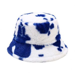 Sombreros de Pescador con Estampado de Vaca, de Piel Sintética, para Invierno, Estilo Vintage, a la Moda, para Mantener el Calor al Aire Libre - Product Image 6