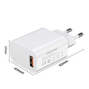 USB-A อะแดปเตอร์ชาร์จเร็ว18W ติดผนังอะแดปเตอร์ที่ชาร์จ USB แบบเร็วชาร์จสำหรับเดินทาง3.0สำหรับชาร์จโทรศัพท์มือถือ USB - Product Image 2