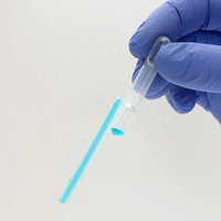 Pipettes de transfert à double volume en plastique, pipettes Pasteur à bulbe pour le transfert d'échantillons
