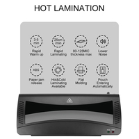 Machine à plastifier thermique professionnelle Willing OL280 A4, plastifieuse thermique à 2 rouleaux, système de contrôle de température NTC