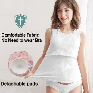 Commercio all'ingrosso Donne in <span class=keywords><strong>Allattamento</strong></span> Usura Di Maternità Gravidanza Vestiti di Cura Infermieristica Canotta Con Reggiseno Delle Donne Di Maternità <span class=keywords><strong>Allattamento</strong></span> Al Seno Bra - Product Image 3