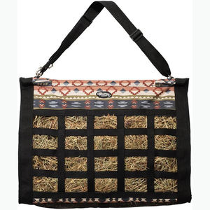 Muestra gratuita de bolsa de alimentación ajustable para caballos con almohadilla cómoda para el cuello - Bolsa de lona resistente y duradera para granos - Product Image 1