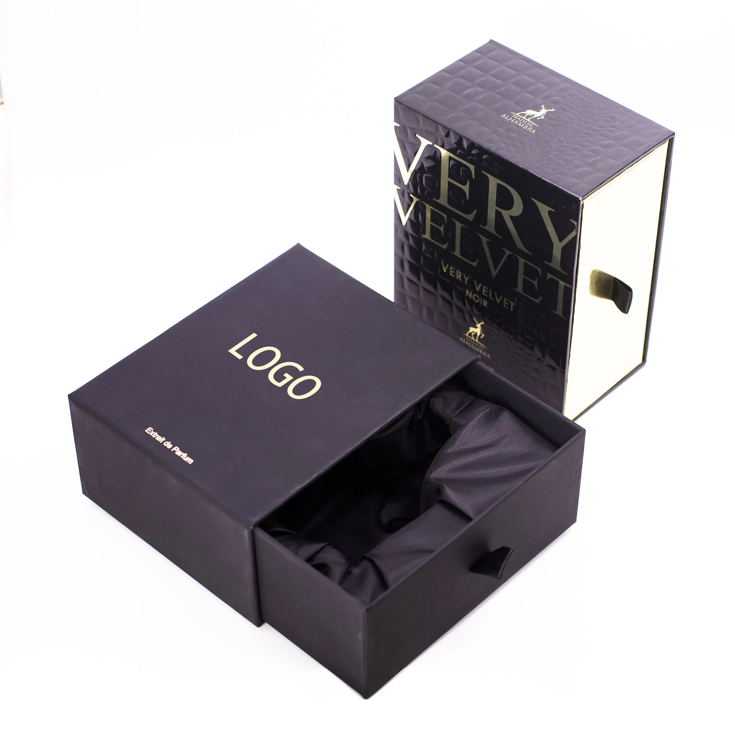 Personalizado rígido Oud Attar de lujo Cajas de Regalo de papel de cartón perfume personalizar caja de embalaje de papel caja de regalo