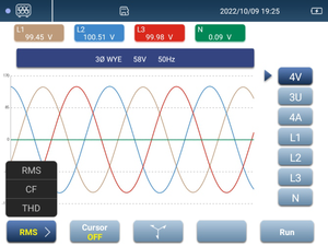 CEM DT-7760 Analyseur triphasé numérique de puissance et de qualité d'énergie - Product Image 6