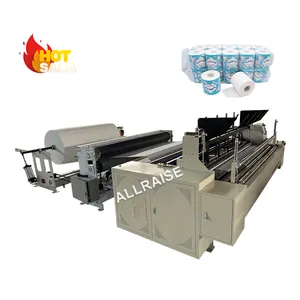 Máquina para hacer rollos de papel higiénico a precio de fábrica, máquina de papel higiénico para supermercado, tienda de conveniencia