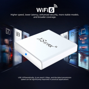 Hochwertige Smart-TV-Box Neueste <span class=keywords><strong>Android</strong></span> 14 WiFi 6 Rockchip 3518 Prozessor 2GB 8GB RAM Quad Bluetooth Remote Neuestes Design Günstig - Product Image 5