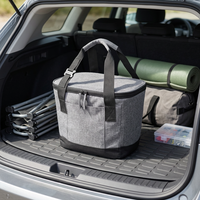 Sac isotherme pliable en TPU, 18 canettes/14 litres, étanche, souple, pour vin et aliments, plage, voyage, voiture, avec ouvre-bouteille