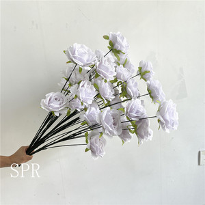 SPRArtificial Floral Bouquetflower Row Bouquet Sunflower Peony Wedding Decorative Silk Plastic Rose Wisteria Hanging <strong>Flo</strong> - Product Image 2