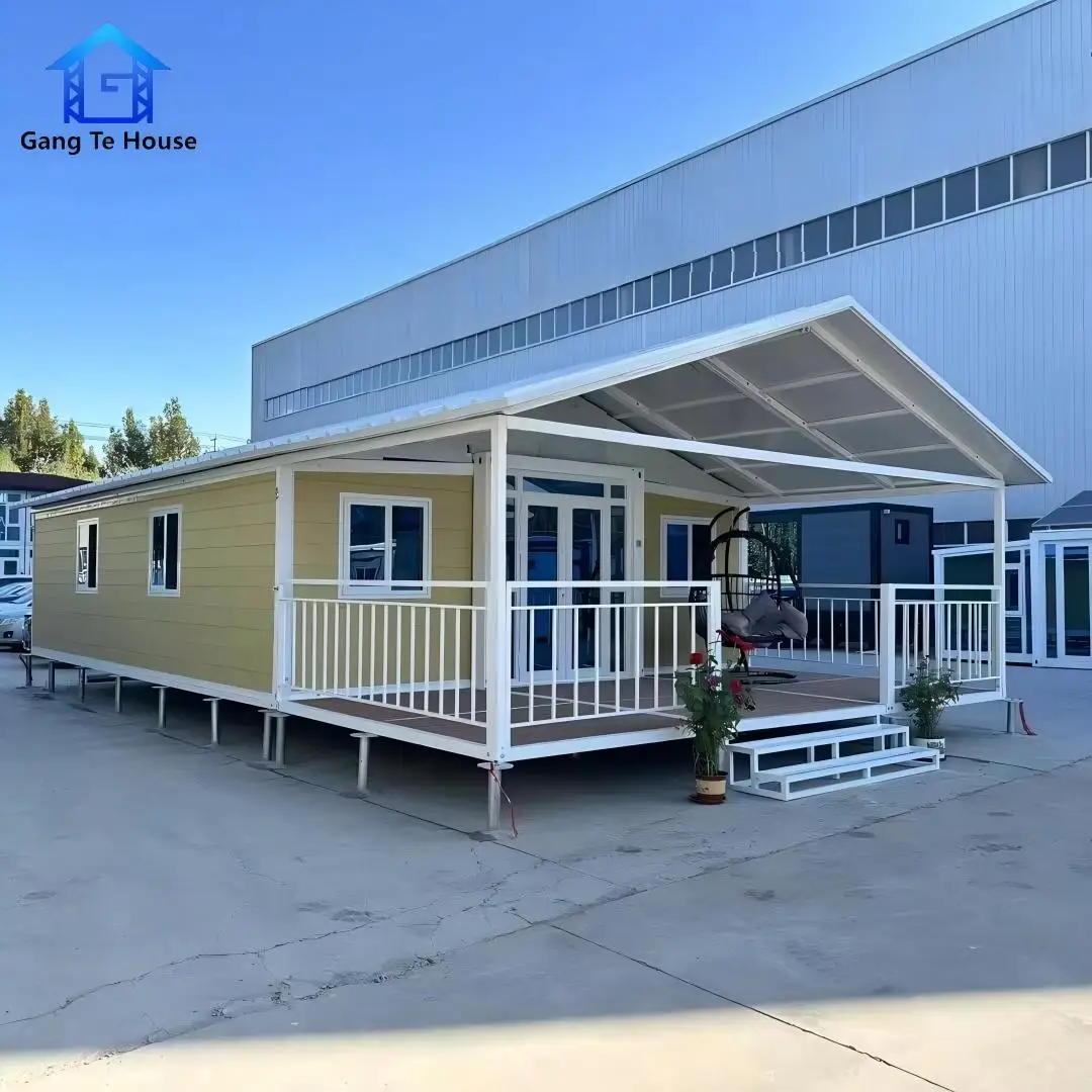 Low Cost EU & US Expandable Sleeping Container House 2 3 Bedroom Solar 1-hour Rapid Setup · image 2