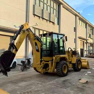 รถตักล้อยาง Caterpillar 420F II สีเหลือง พร้อมบุ้งกี๋และแขนขุด น้ำหนัก 20000 กก. ใช้งาน 0-2000 ชั่วโมง - Product Image 6