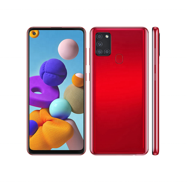 Best Selling Good Quality Wholesale 128GB 2sim Dual Sim 4G Used Smartphone for Amsung Mobile Phone A21s 5G