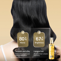 TWG RTS Spray d'huile capillaire en gros, spray réparateur pour cheveux crépus, parfum longue durée