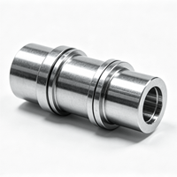 Raccord rapide en acier inoxydable pour collecteur usiné CNC, manchon de raccordement hexagonal, accouplement hydraulique et pneumatique, dessin personnalisé pris en charge