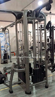 Machine professionnelle professionnelle de Fitness, entraînement de force multifonction, câble multi-jungle 8 stations pour la salle de sport