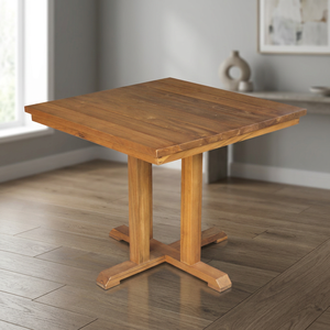 Modern Design Square Solid Wood <b>Foldable</b> Teak <b>Garden</b> <b>Table</b> for Outdoor Use Natural Color Mail Packed - Product Image 3