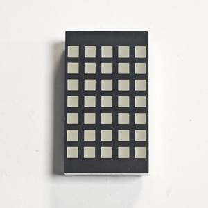 Led <span class=keywords><strong>Dot</strong></span> <span class=keywords><strong>Matrix</strong></span> 5x7 hình vuông ánh sáng màu đỏ nhỏ tin nhắn dấu hiệu điện tử quầy vi Bảng điều khiển kỹ thuật số chỉ số phần - Product Image 4